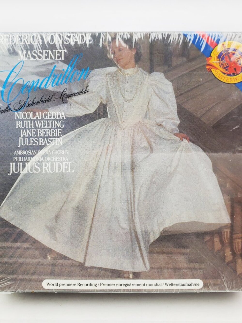 Cendrillon Cinderella Massenet CD 2 Disc Box Set Classical Music 1990 Sealed